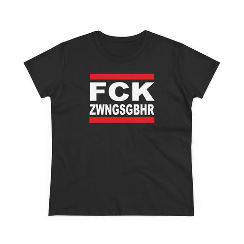 Damen T-Shirt FCK ZWNGSGBHR