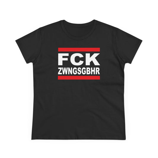 Damen T-Shirt FCK ZWNGSGBHR