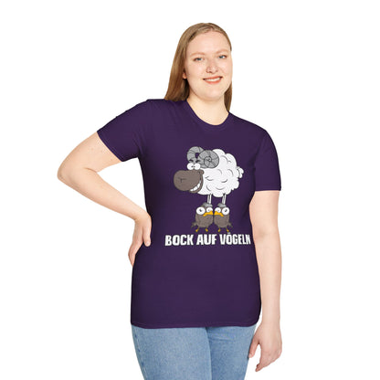 T-Shirt Bock auf Vögeln