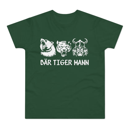 T-shirt Bär Tiger Mann - Bärtiger Mann (bis 5XL)