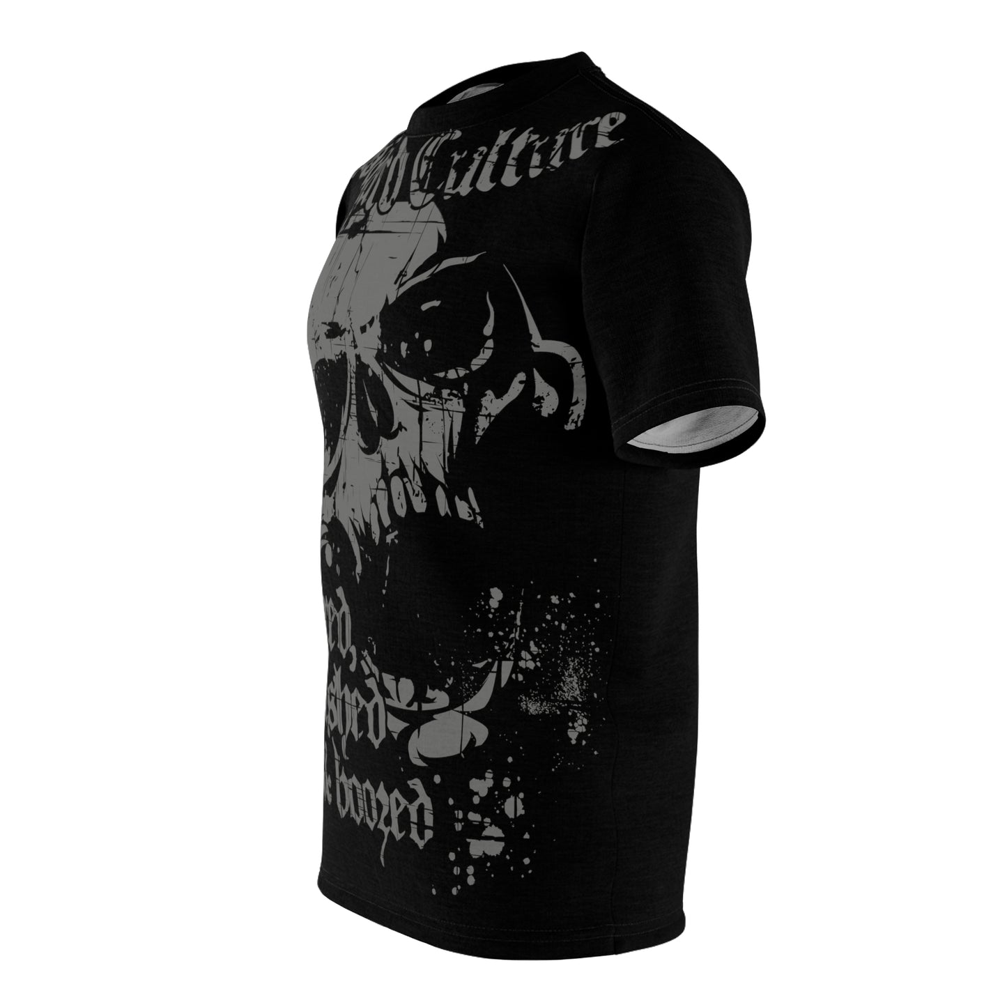 Allover T-Shirt: Bastard Culture - Scarred ravished and boozed