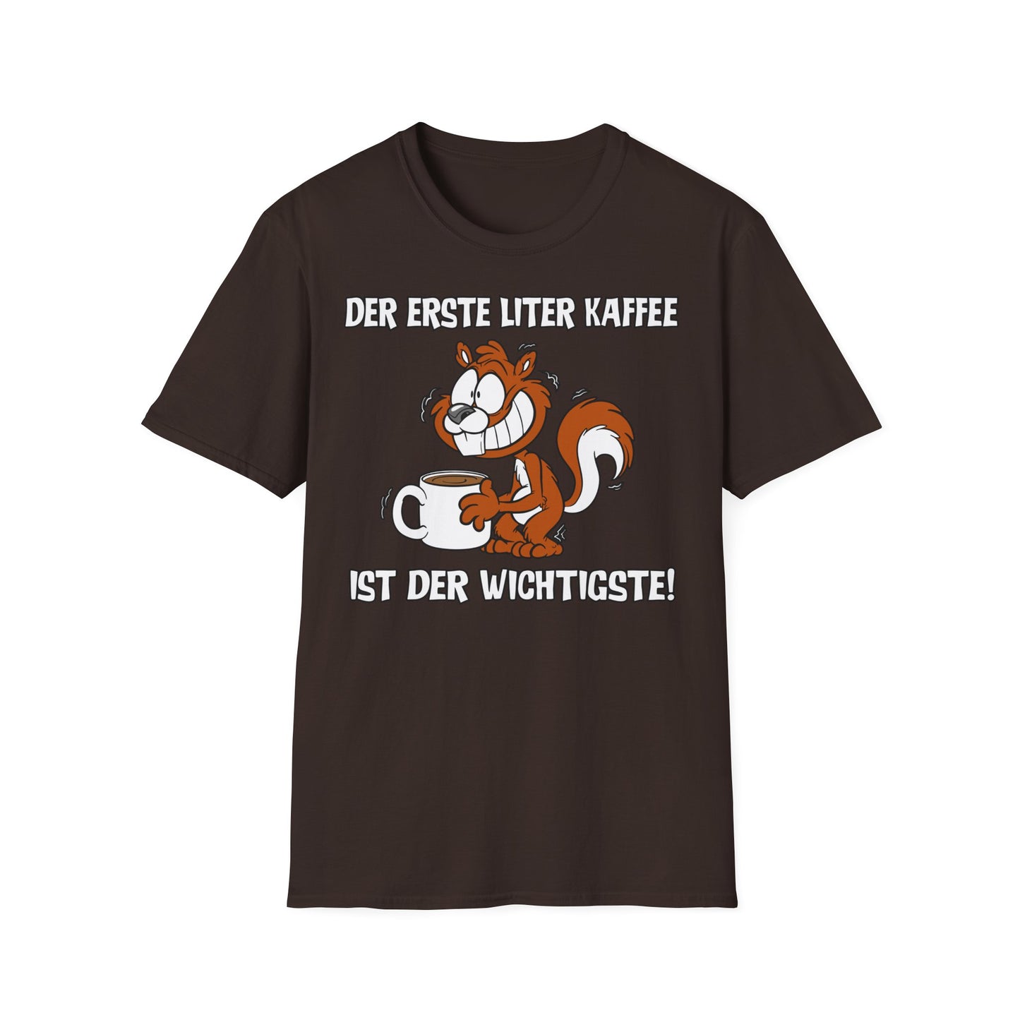 T-Shirt Der erste Liter Kaffee