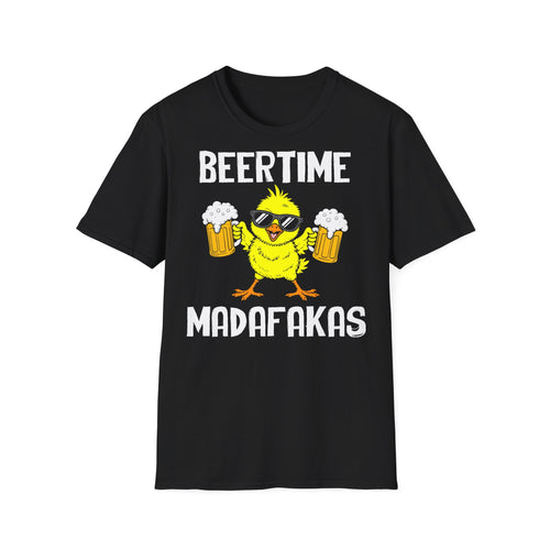T-Shirt (bis 5XL) Beertime Madafakas