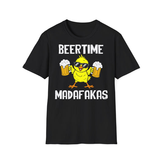 T-Shirt (bis 5XL) Beertime Madafakas