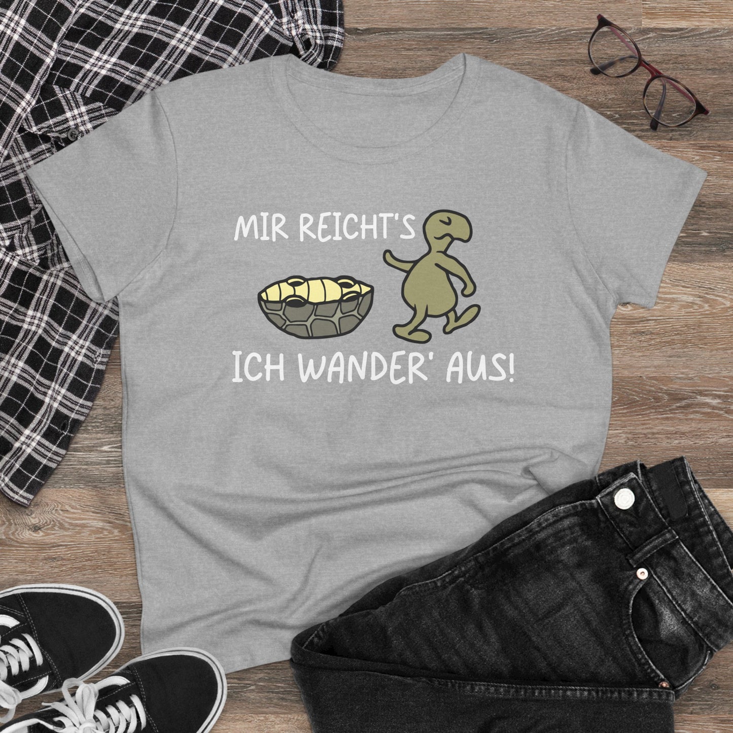 T-Shirt Mir Reicht´s ich Wander aus