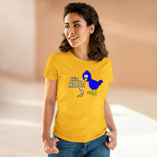 Damen T-Shirt Ääh Miau