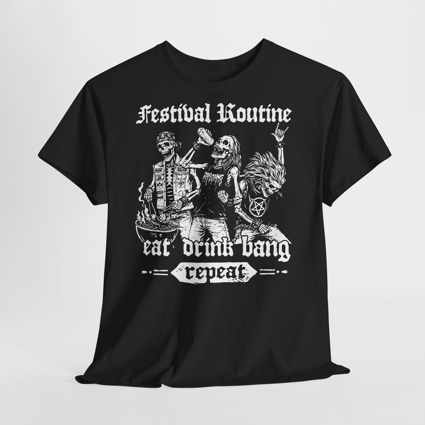 T-Shirt (bis 5XL) Festival Routine