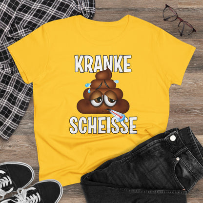 Damen T-Shirt Kranke Scheisse