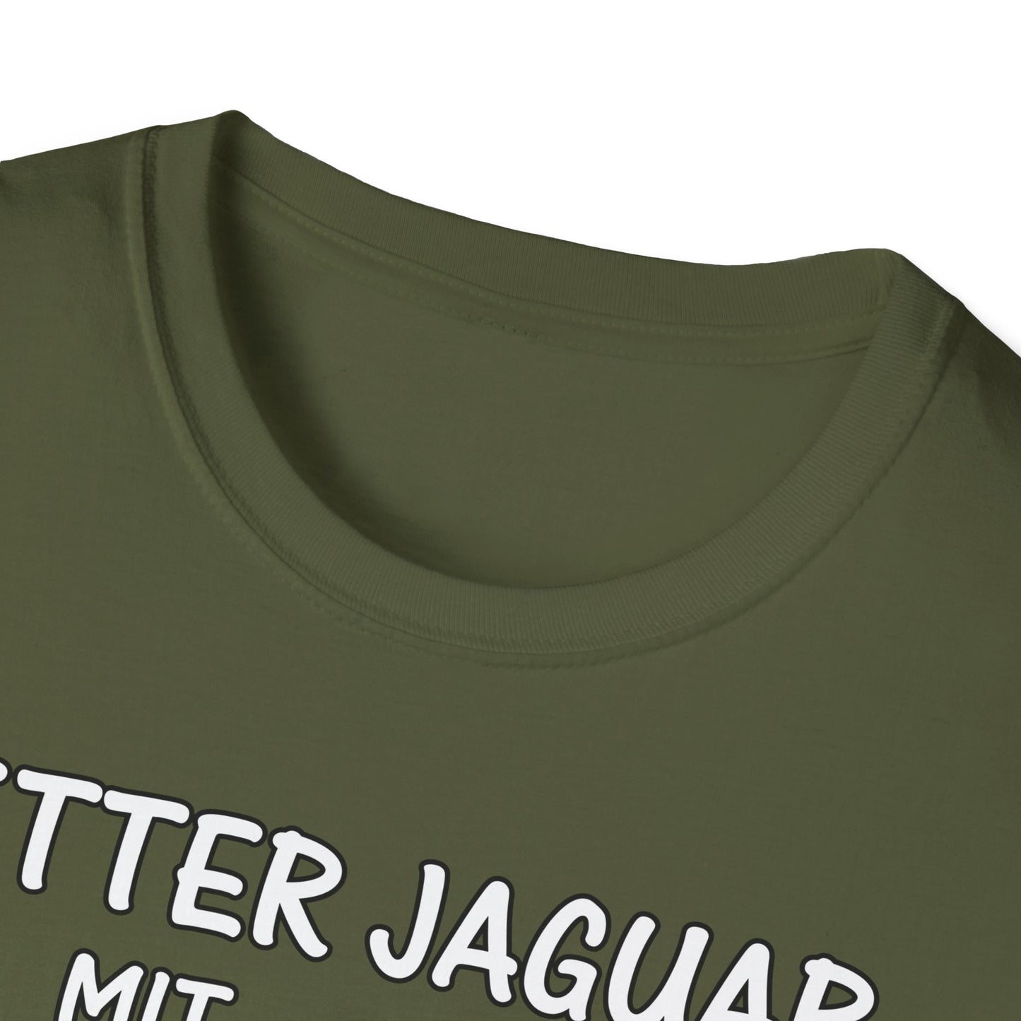 T-Shirt Fetter Jaguar mit 2 Töpfen und dicken Schlappen