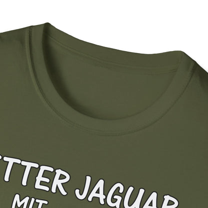 T-Shirt Fetter Jaguar mit 2 Töpfen und dicken Schlappen