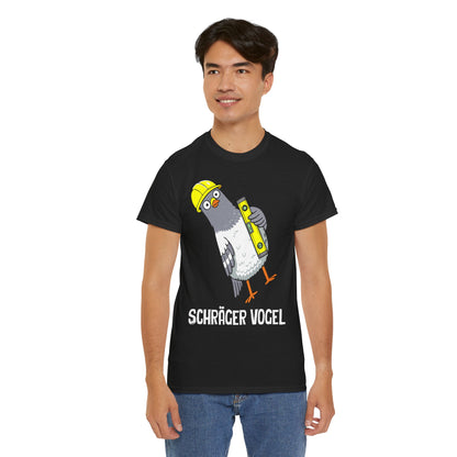 T-Shirt (bis 5XL) Schräger Vogel