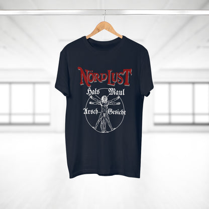 T-Shirt (bis 5XL) NördLust Hals Maul Arsch Gesicht