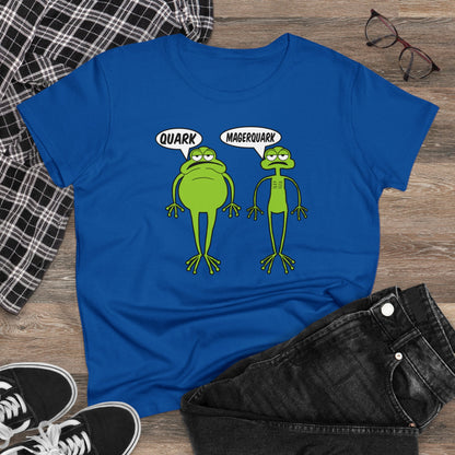 Damen T-Shirt Quark Magerquark