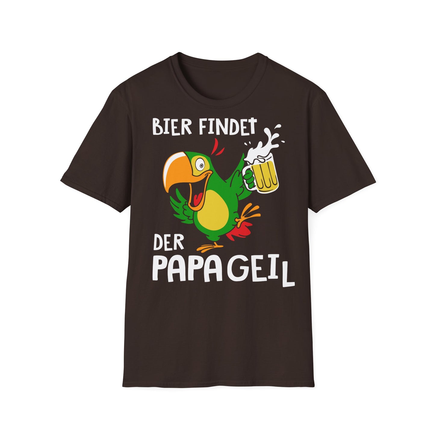 T-Shirt Bier findet der Papa geil