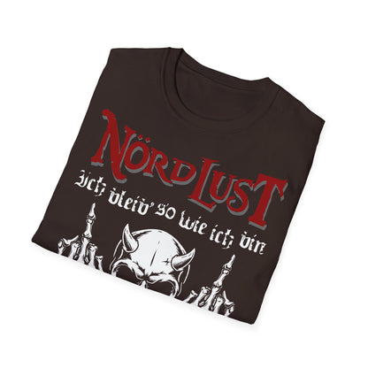 T-Shirt NördLust Ich bleib' so wie ich bin